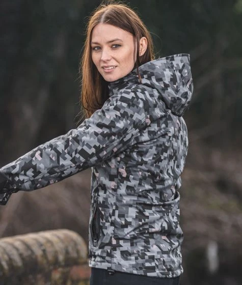 Spada Grid CE Ladies Textile Jacket - Camo Grey 6 Spada Grid CE Ladies Textile Jacket - Camo Grey - Image 4
