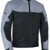 Spartan Air Jacket - Black/Grey -Motorcycle Clothes And Shoes spartan air jacket blackgrey 1