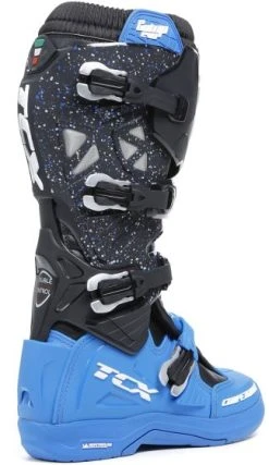 TCX Comp Evo 2 Michelin® Boots - Black/Blue -Motorcycle Clothes And Shoes tcx comp evo 2 michelin black blue 3