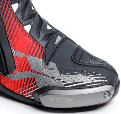 TCX RT-Race Pro Air Boots - Black/Red/Grey -Motorcycle Clothes And Shoes tcx rt race pro air blackred 5