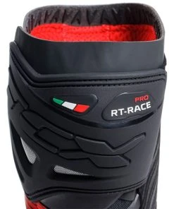 TCX RT-Race Pro Air Boots - Black/Red/Grey -Motorcycle Clothes And Shoes tcx rt race pro air blackred 7