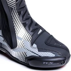 TCX RT-Race Pro Air Boots - Black/Grey/Fluo -Motorcycle Clothes And Shoes tcx rt race pro air blackwhiteyellow 5