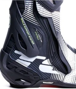 TCX RT-Race Pro Air Boots - Black/Grey/Fluo -Motorcycle Clothes And Shoes tcx rt race pro air blackwhiteyellow 6