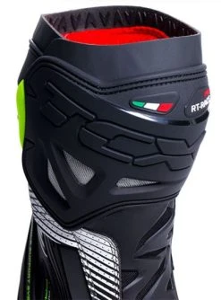 TCX RT-Race Pro Air Boots - Black/Grey/Fluo -Motorcycle Clothes And Shoes tcx rt race pro air blackwhiteyellow 7