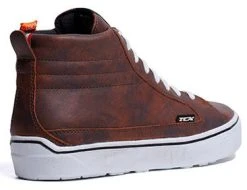 TCX Street 3 WP Boots - Brown/White -Motorcycle Clothes And Shoes tcx street 3 wp boots brown 3
