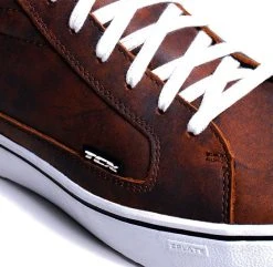 TCX Street 3 WP Boots - Brown/White -Motorcycle Clothes And Shoes tcx street 3 wp boots brown 5