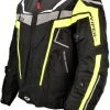 Viper Axis 2.0 CE Jacket - Black/Hi Viz Yellow -Motorcycle Clothes And Shoes viper axis 2.0 textile jacket black fluo b