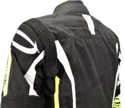 Viper Axis 2.0 CE Jacket - Black/Hi Viz Yellow -Motorcycle Clothes And Shoes viper axis 2.0 textile jacket black fluo d