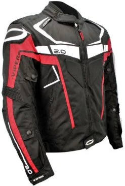 Viper Axis 2.0 CE Jacket - Black/Red 11 Viper Axis 2.0 CE Jacket - Black/Red -Motorcycle Clothes And Shoes viper axis 2.0 textile jacket black red d