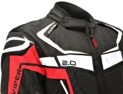 Viper Axis 2.0 CE Jacket - Black/Red 12 Viper Axis 2.0 CE Jacket - Black/Red -Motorcycle Clothes And Shoes viper axis 2.0 textile jacket black red e