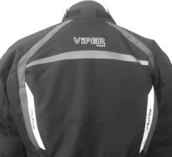 Viper Python 5 CE Jacket - Black/Grey -Motorcycle Clothes And Shoes viper python ce jacket black d