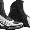 RST Tractech Evo 3 Short CE Boots - White -Motorcycle Clothes And Shoes whi rs 02te3smb 1