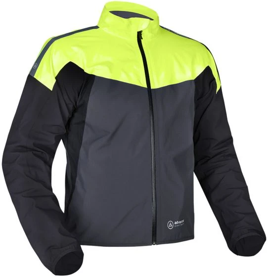 Oxford Rainseal Pro Over Jacket - Grey/Black/Yellow 3 Oxford Rainseal Pro Over Jacket - Grey/Black/Yellow