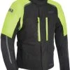 Oxford Continental Advanced Textile Jacket - Black/Fluo Yellow -Motorcycle Clothes And Shoes zz tm181202s