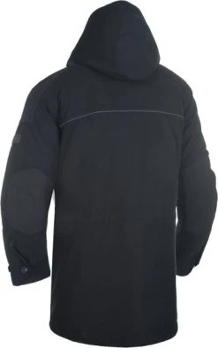 Oxford Parka Textile Jacket - Black -Motorcycle Clothes And Shoes zz tm184101s 1 1