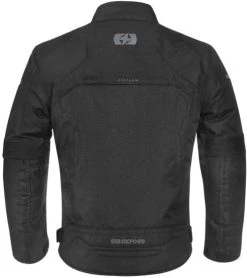 Oxford Delta 1.0 Textile Jacket - Stealth Black -Motorcycle Clothes And Shoes zz tm193101s 3