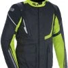 Oxford Montreal 4.0 Textile Jacket - Black/Fluo Yellow -Motorcycle Clothes And Shoes zz tm201102s