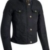 Oxford Holwell 1.0 Ladies Wax Jacket - Black -Motorcycle Clothes And Shoes zz tw19020108 1