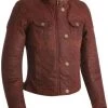 Oxford Holwell 1.0 Ladies Wax Jacket - Red