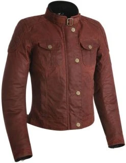 Oxford Holwell 1.0 Ladies Wax Jacket - Red