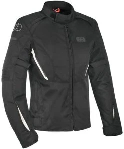 Oxford Iota 1.0 Ladies Textile Jacket - Black/White