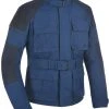 Oxford Heritage Tech 1.0 Wax Jacket - Navy -Motorcycle Clothes And Shoes zz tm190102s 1