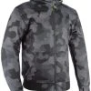 Oxford Super Hoodie 2.0 Textile Jacket - Grey Camo -Motorcycle Clothes And Shoes zztm194503s