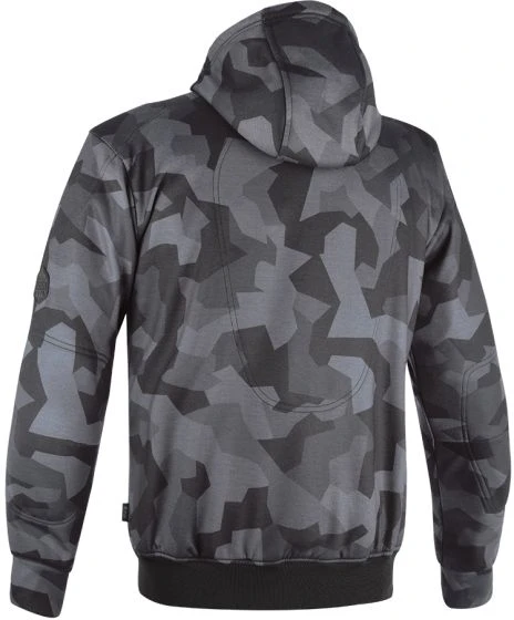 Oxford Super Hoodie 2.0 Textile Jacket - Grey Camo 4 Oxford Super Hoodie 2.0 Textile Jacket - Grey Camo - Image 2